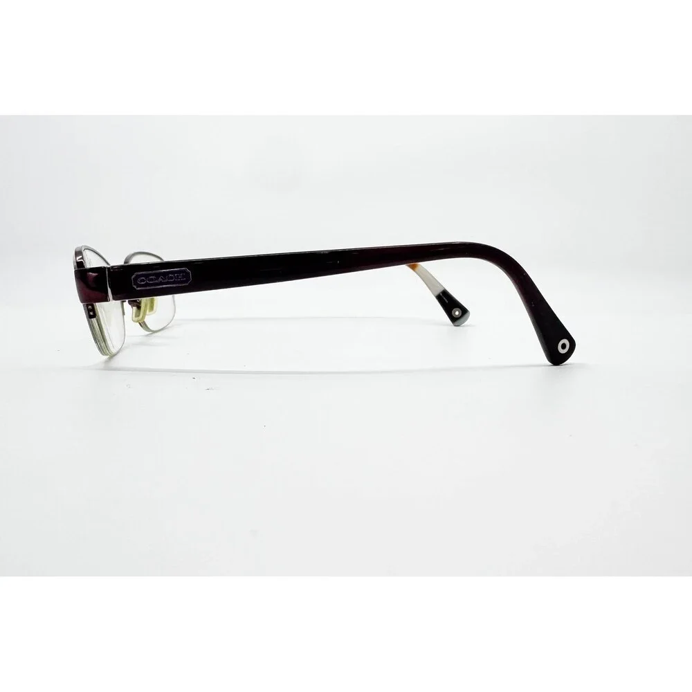 Coach Eyeglasses Women Purple Bettie HC 5004 9032 Semi Rimless 51-16-135 - Picture 3 of 7